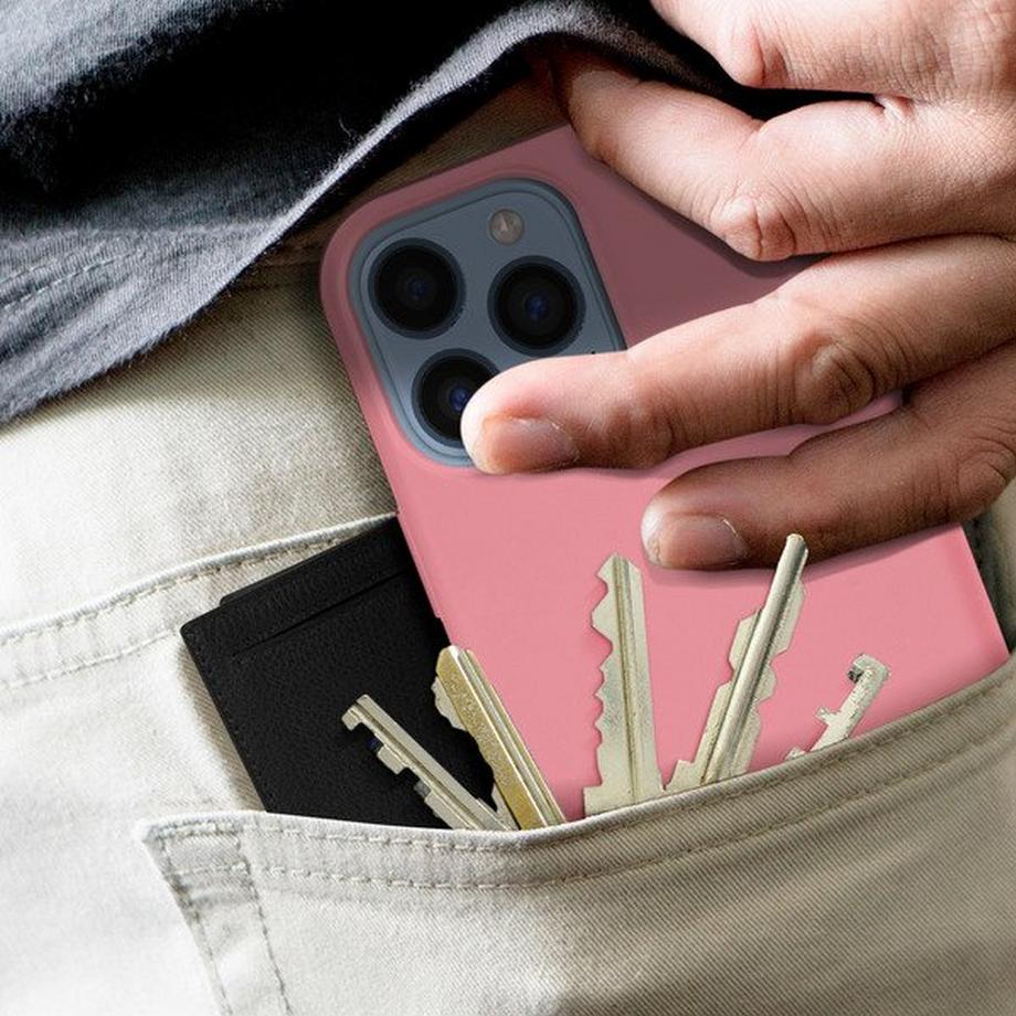 Avizar  Cover Silicone iPhone 13 Pro Rosa 