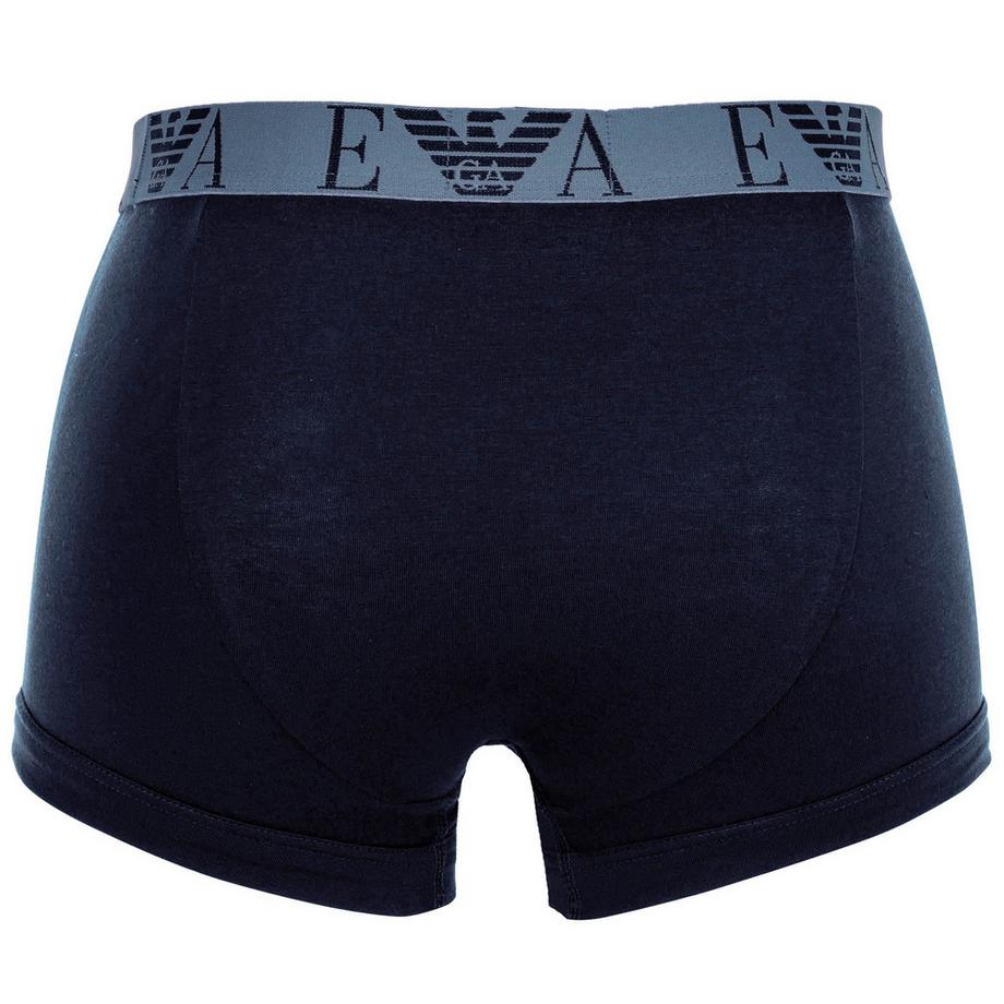 EMPORIO ARMANI Bold Monogram Figurbetonte Boxershorts 3er Pack  