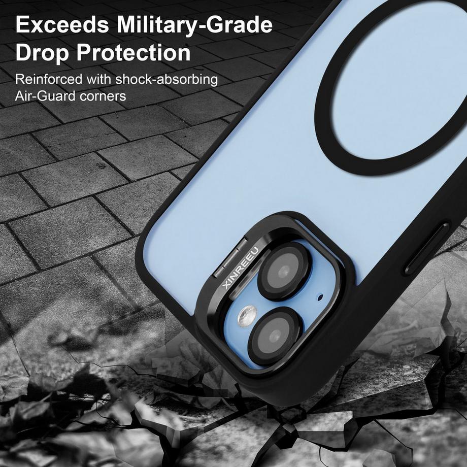 Cadorabo  Custodia per iPhone 15 compatibile Magsafe protezione dell'obiettivo fotocamera 