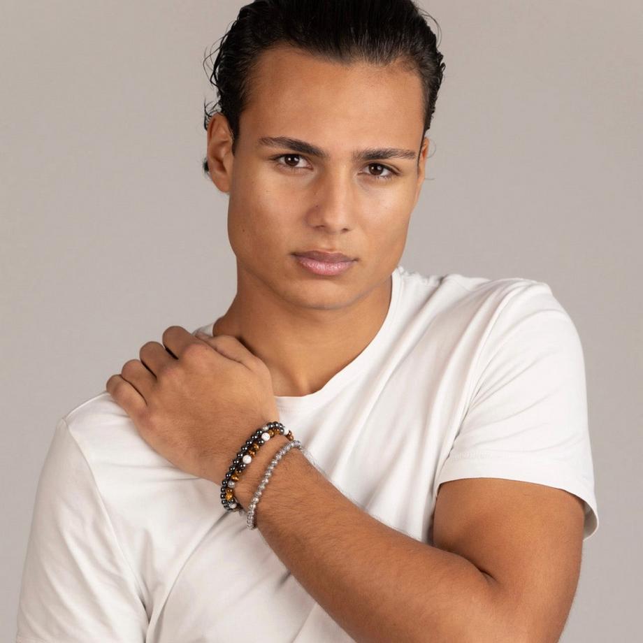 Balibay  Mago  Armband mit Steinen & 925 Sterling Silber 