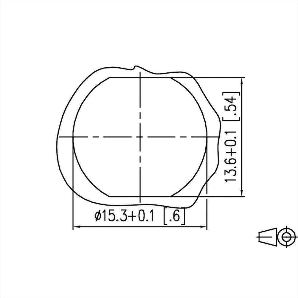 METZ CONNECT  M12 Industrial Ethernet Leitung, X-kodiert, 5.0 m, M12 Buchse gerade - RJ45 Stecker gerade, PUR 