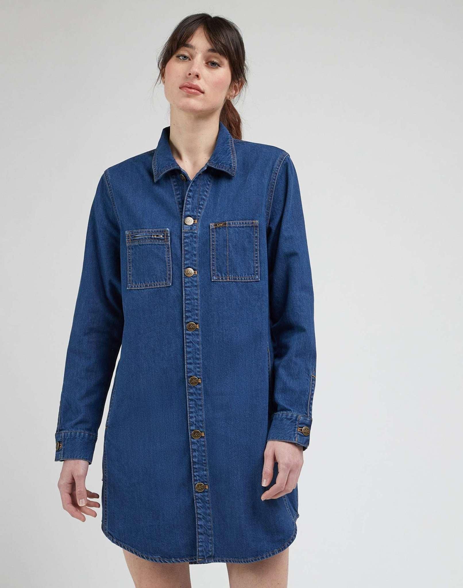 Lee  Jeanskleid Unionall Shirt Dress 