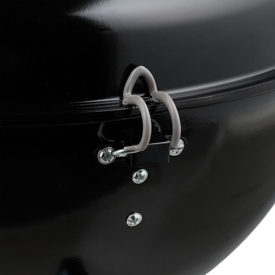Northix  Barbecue portable avec couvercle 