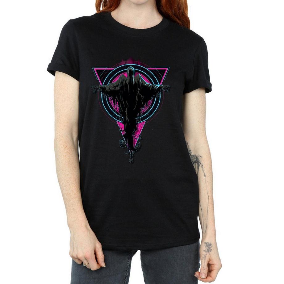 HARRY-POTTER Dementor Neon Triangle T-Shirt  