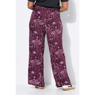 Studio Untold Pantalon palazzo taille haute jambe large Imprimé intégral  