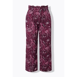 Studio Untold Pantalon palazzo taille haute jambe large Imprimé intégral  