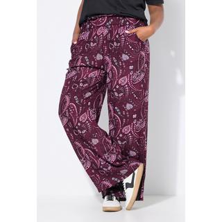 Studio Untold Pantalon palazzo taille haute jambe large Imprimé intégral  