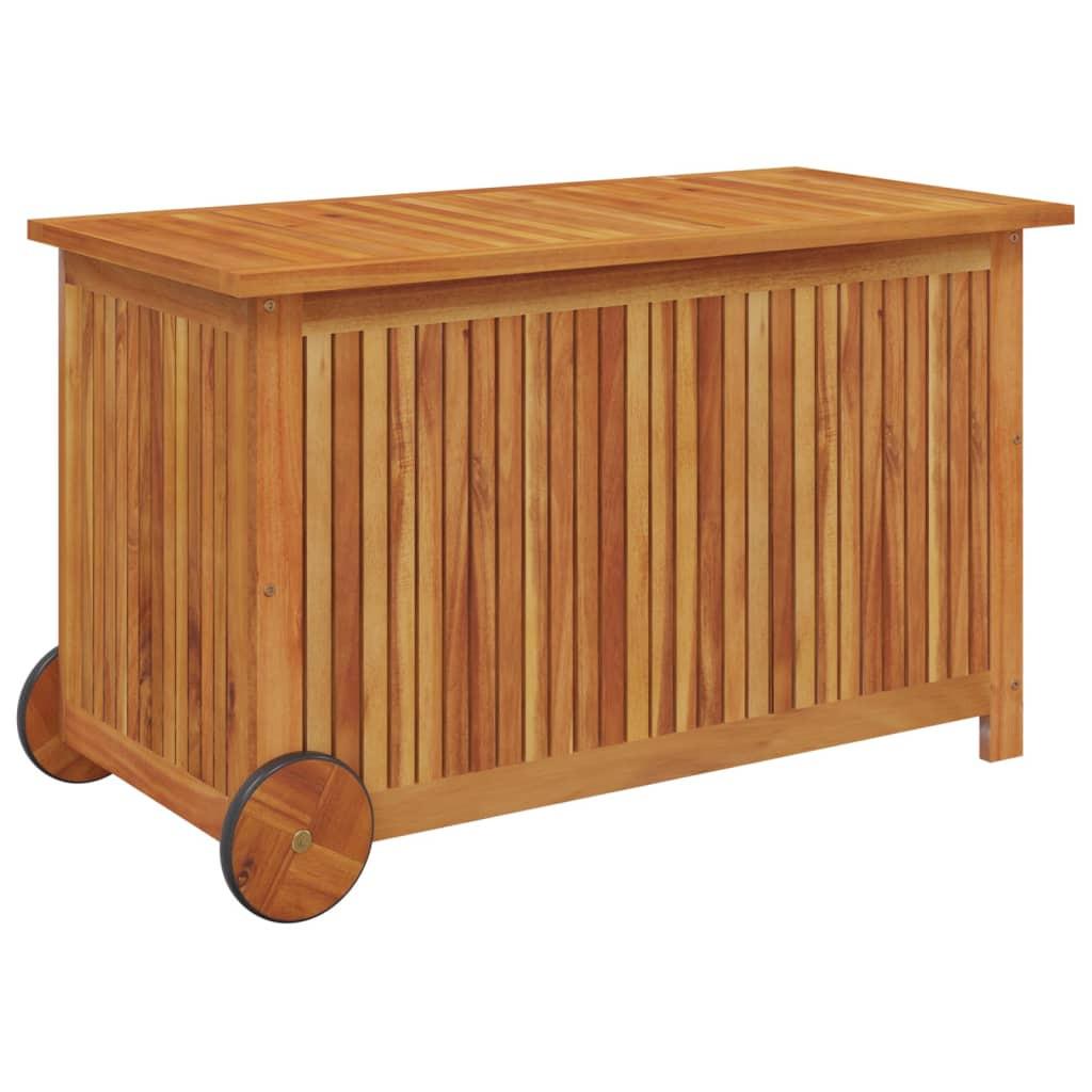 VidaXL Coffre de rangement de jardin bois  