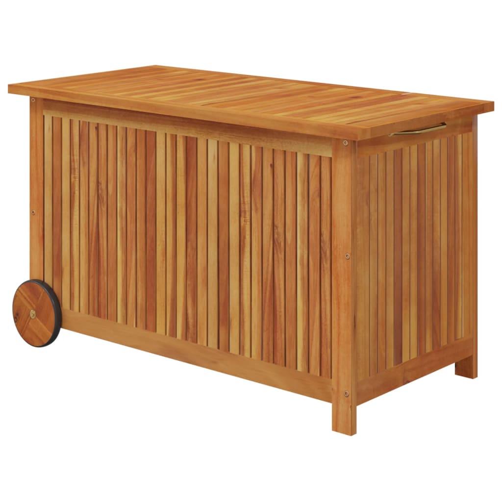 VidaXL Coffre de rangement de jardin bois  