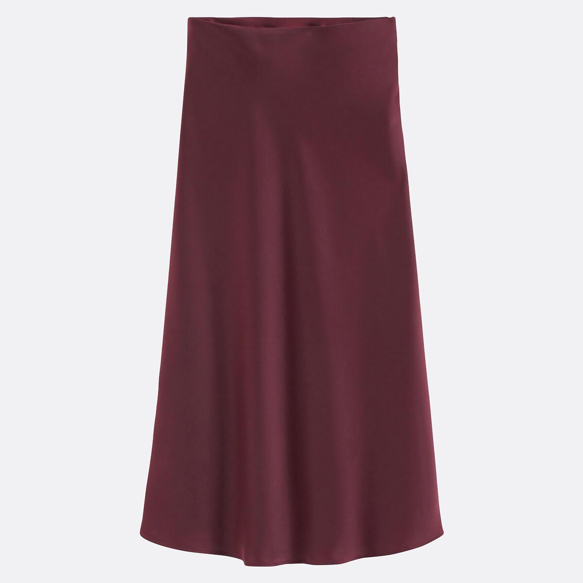 La Redoute Collections Ausgestellter Maxirock aus mattem Satin  