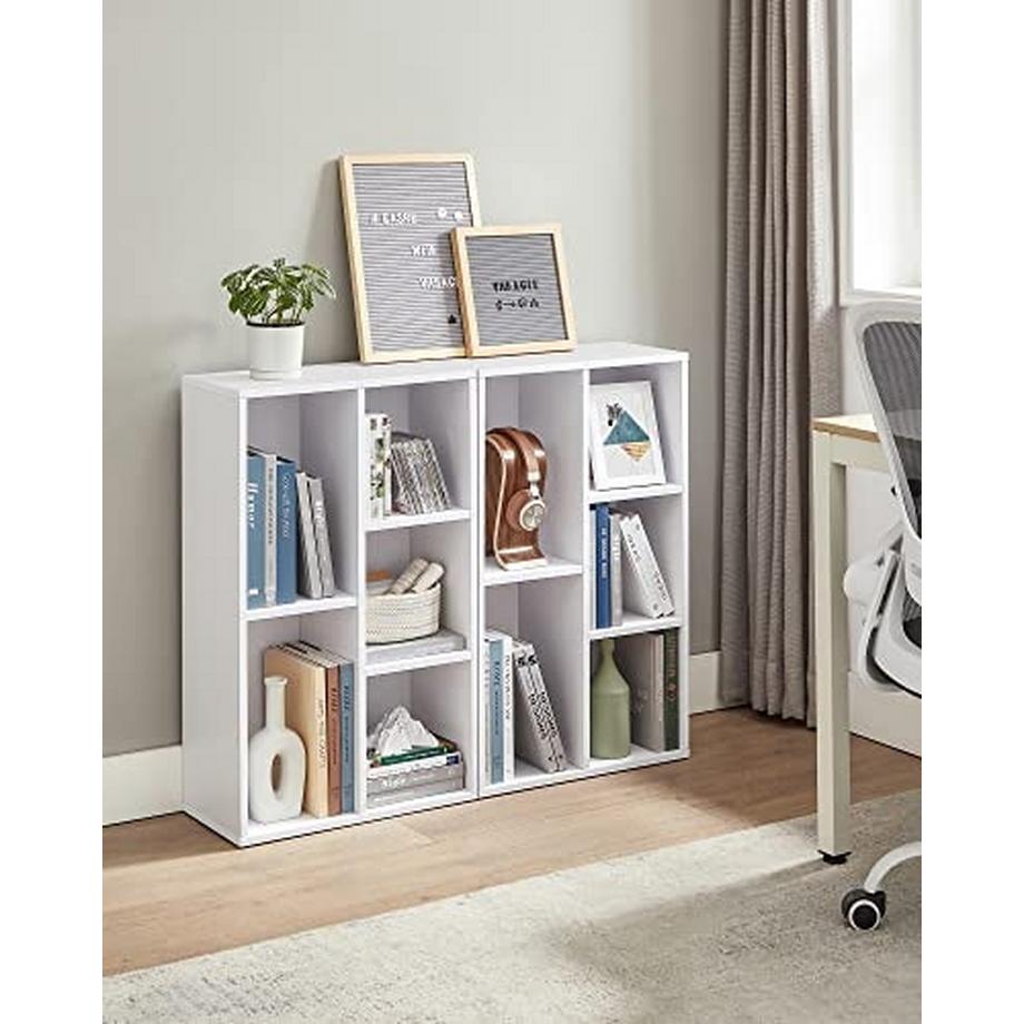 Pricenet Kompakteses Bücherregal mit 5 Ablagen, kratzfest  