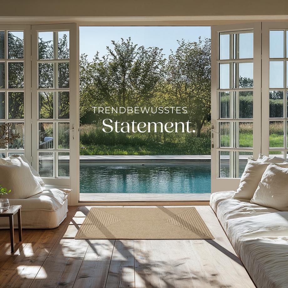 Tectake Tappeto intrecciato Vibe Diverse misure  