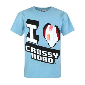 Crossy Road Official I Love Crossy Road Kurzarm TShirt