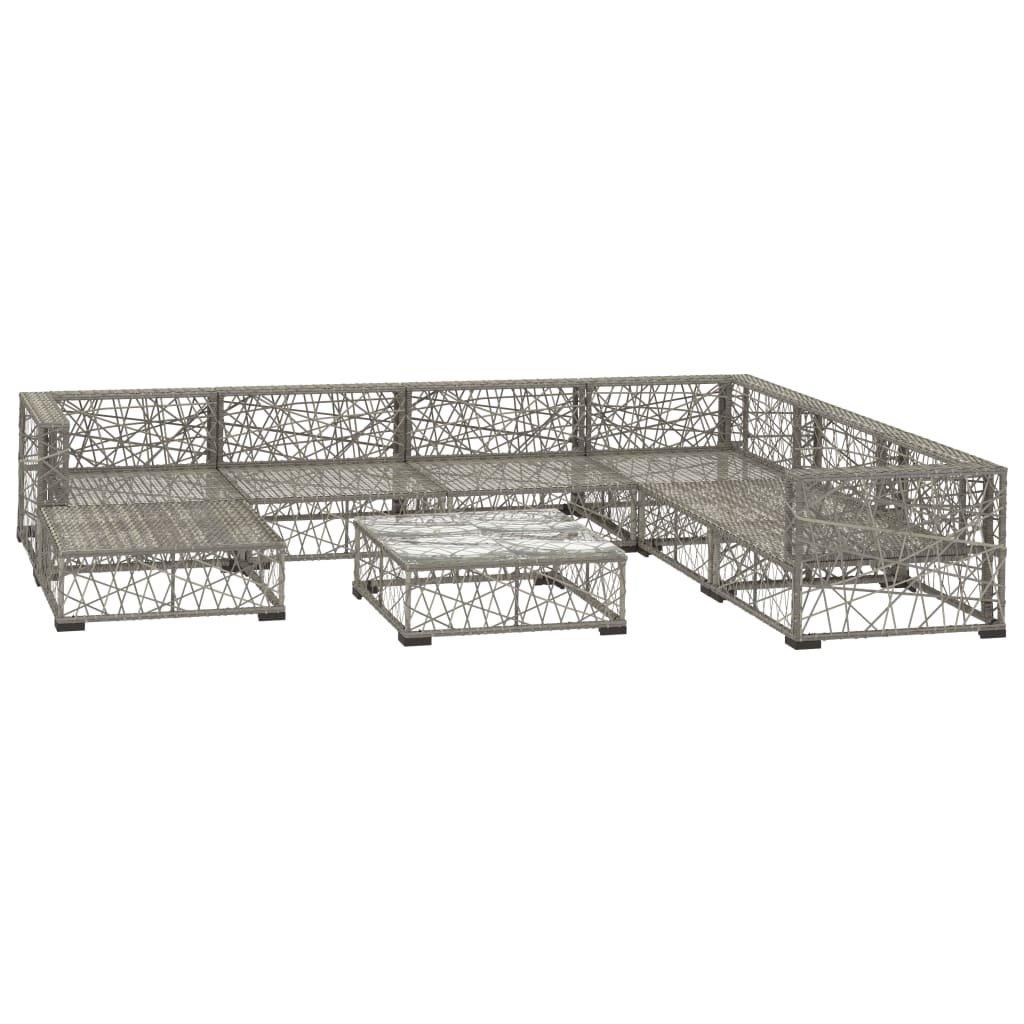 VidaXL set giardino Polirattan  