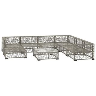 VidaXL Garten-lounge-set poly-rattan  