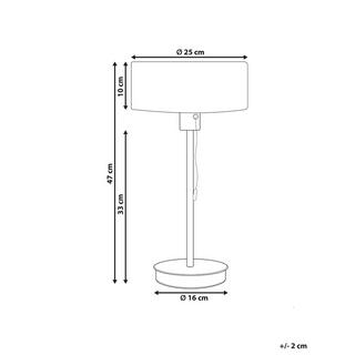 Beliani Lampe à poser en Métal Moderne ARIPO  