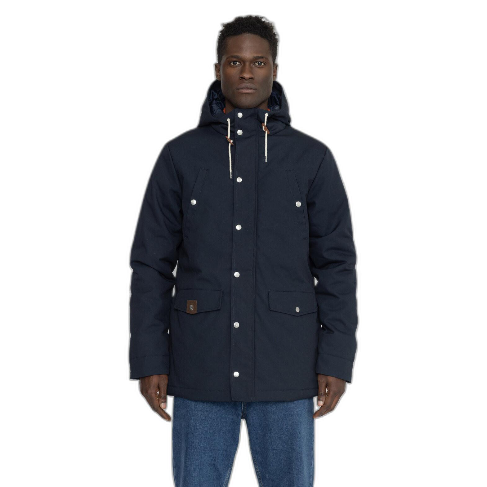 Revolution Parka mit Druckknöpfen  