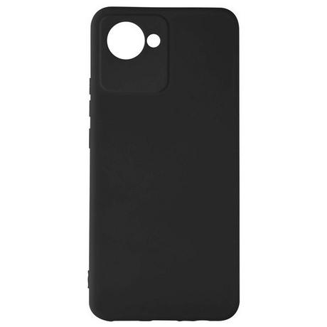 Avizar  Cover Realme C30 in silicone nera 