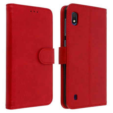 Avizar  Custodia Flip Galaxy A10 Rosso 