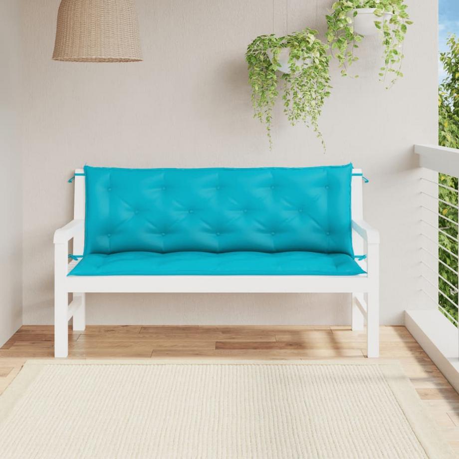 VidaXL Coussin de banc de jardin tissu  