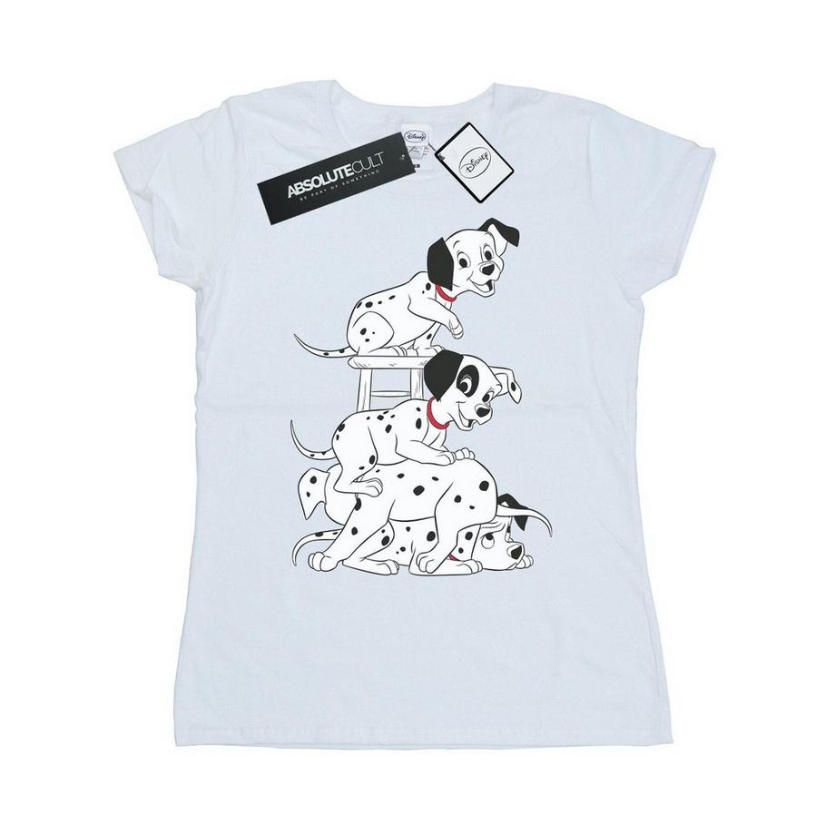 Disney 101 Dalmatiner Welpen Stapel T-Shirt  