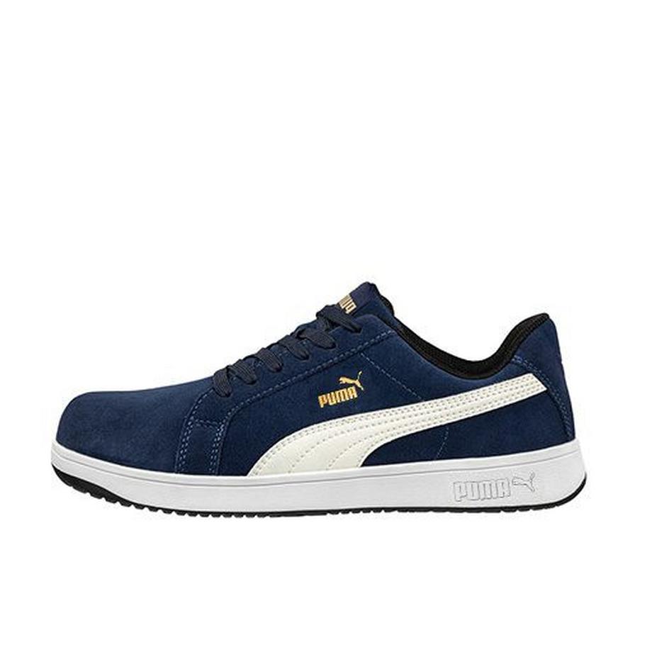PUMA Safety  Chaussure de sécurité Iconic Suede navy 