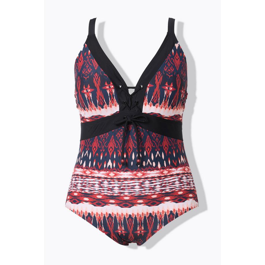 Ulla Popken Maillot de bain Laçage Bonnets Souples Recyclé  