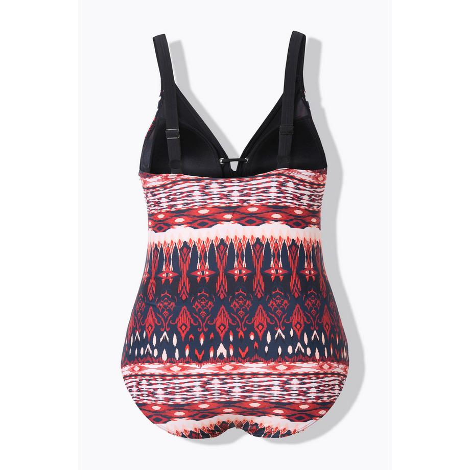 Ulla Popken Maillot de bain Laçage Bonnets Souples Recyclé  