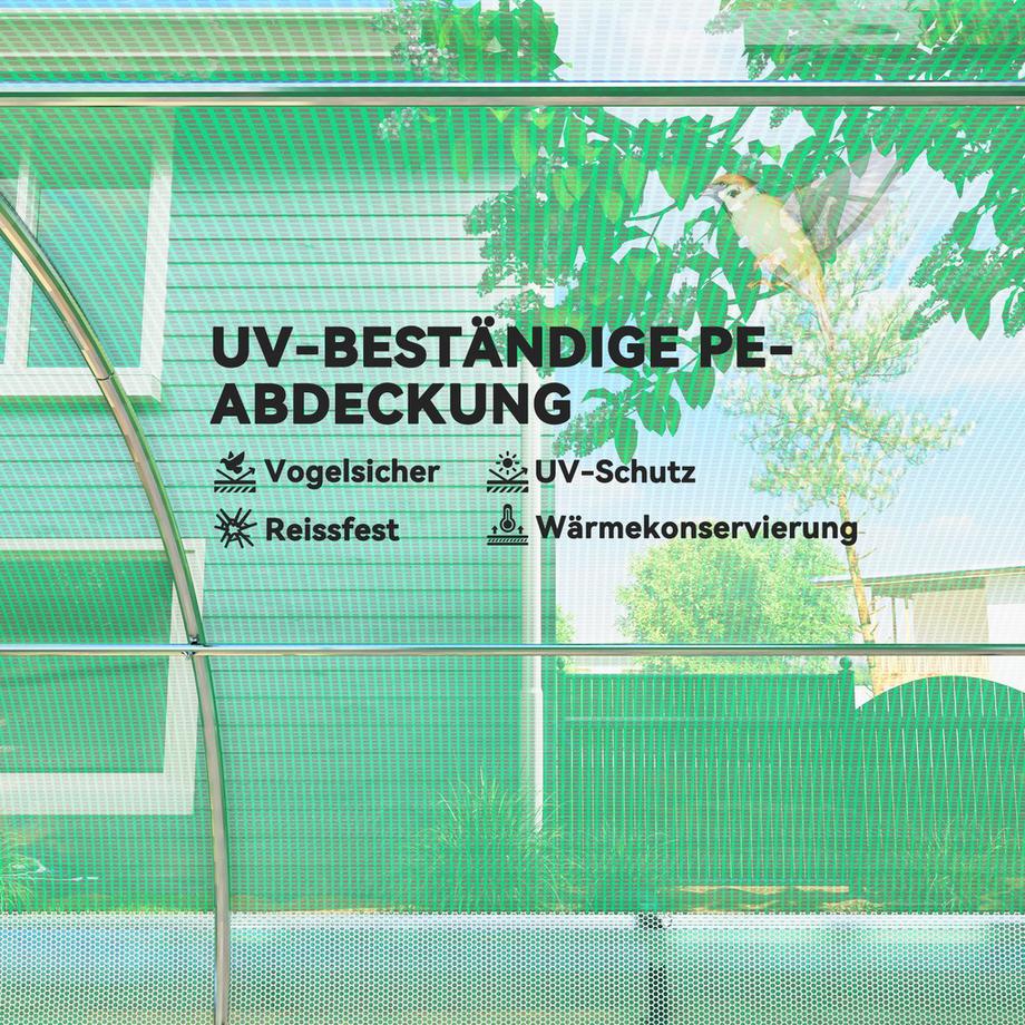 Outsunny tunnel de polystyrène  