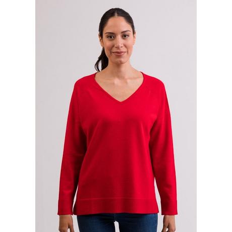 CASH-MERE.CH  Pullover mit Seitenschlitzen 