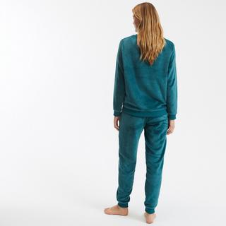 SO'HOME Pyjama Polaire avec Message  