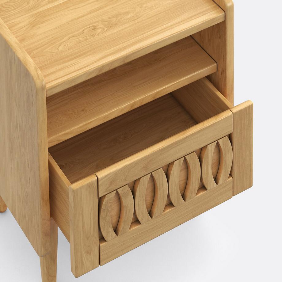 La Redoute Intérieurs Chevet vintage pin massif  