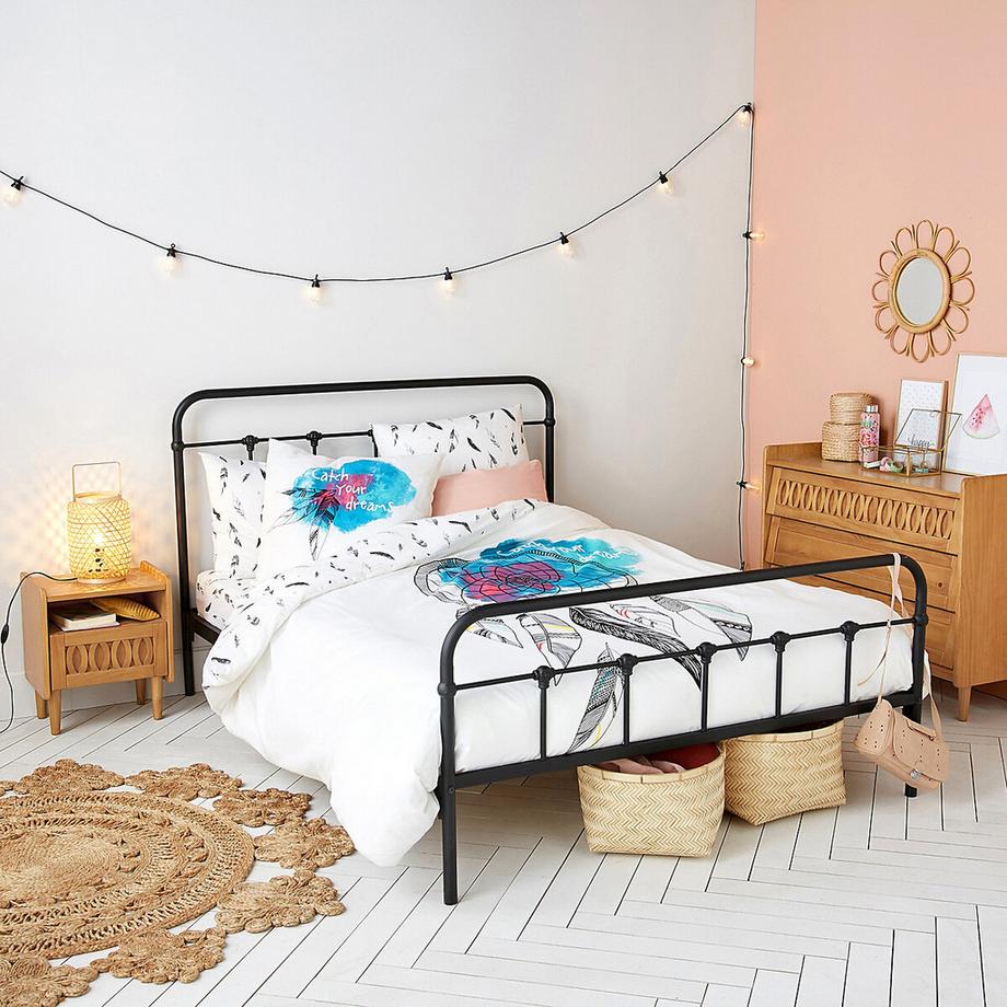 La Redoute Intérieurs Chevet vintage pin massif  