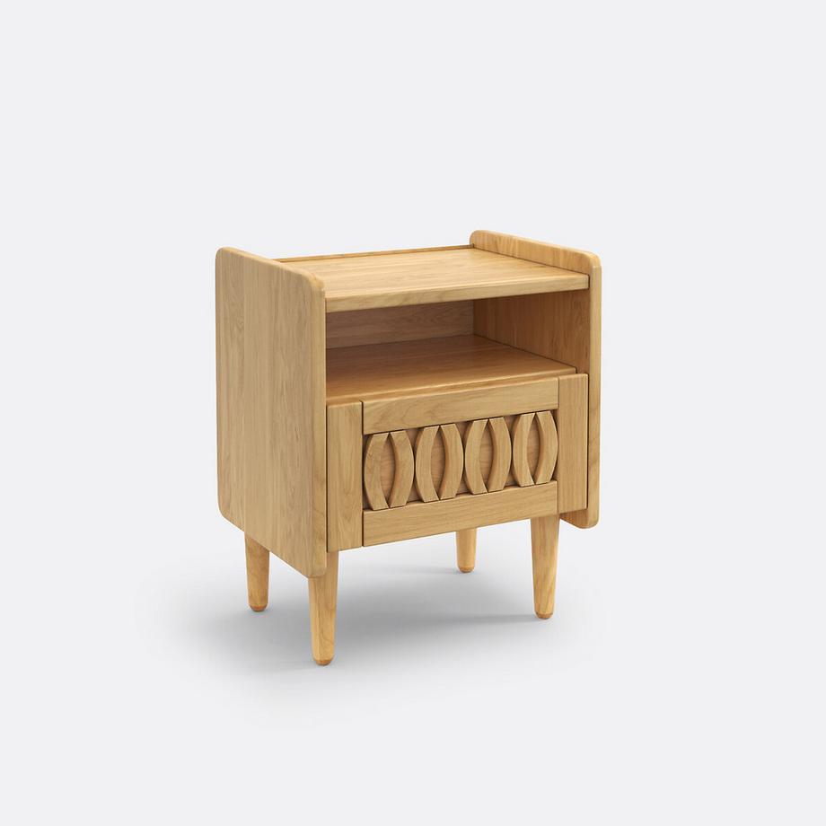 La Redoute Intérieurs Chevet vintage pin massif  