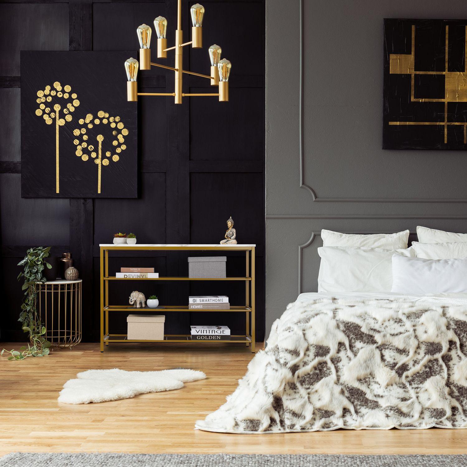 B2X Tavolo consolle effetto marmo  