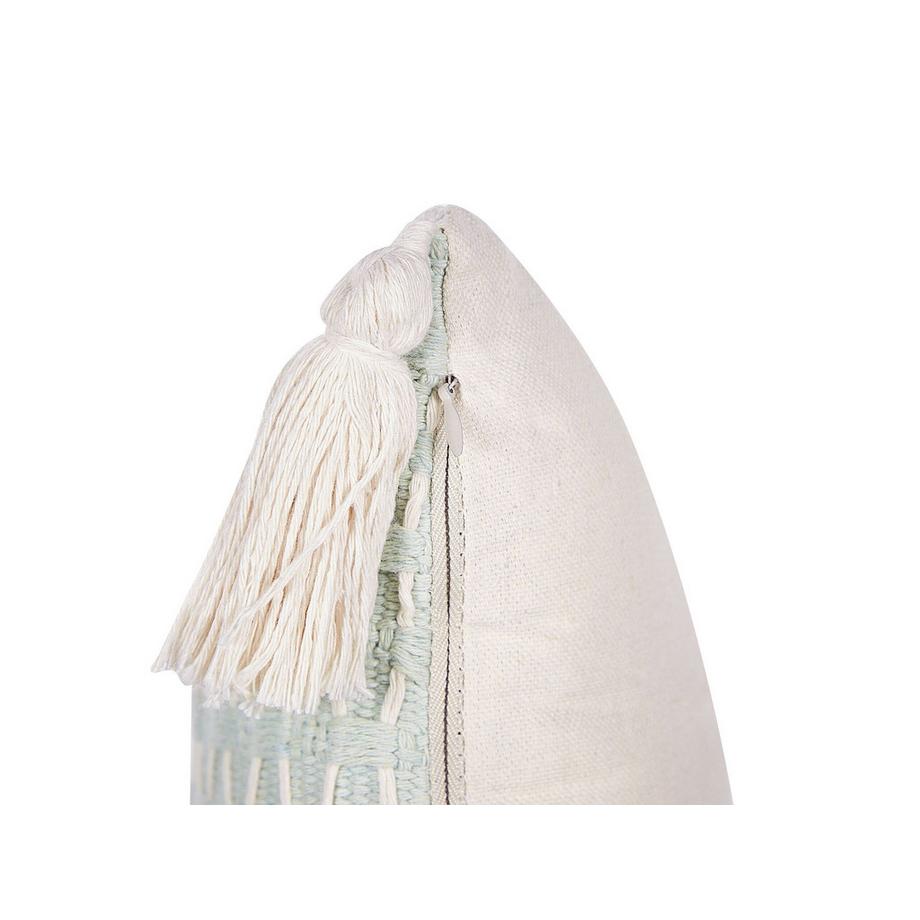 Beliani Dekokissen 2er Set aus Polyester Boho HAKONE  