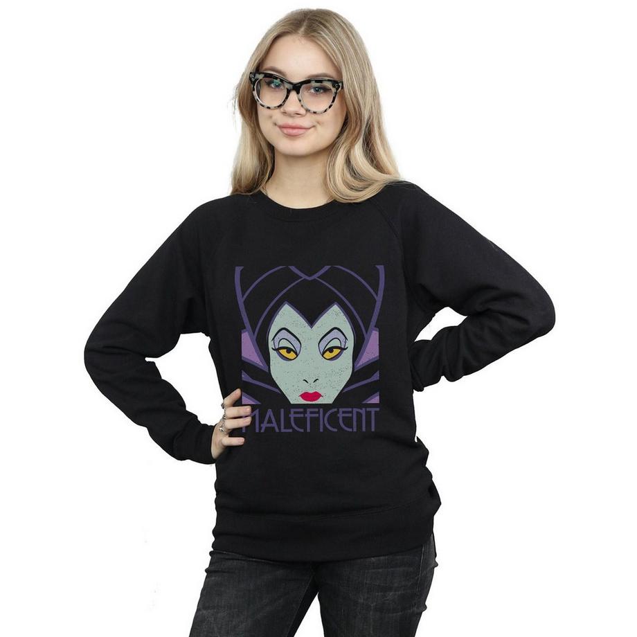 Disney Maleficent Felpa Stampata  