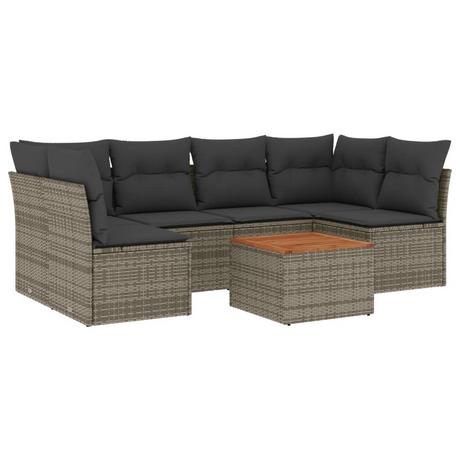 VidaXL Garten sofagarnitur poly-rattan  