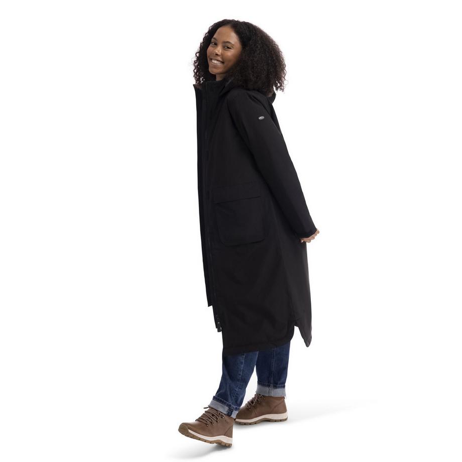 Trespass Abby Wasserdichte Lange Jacke  