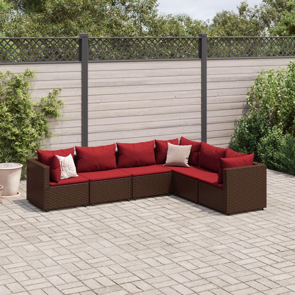 VidaXL Garten lounge set poly-rattan  