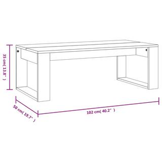 VidaXL Couchtisch holzwerkstoff  