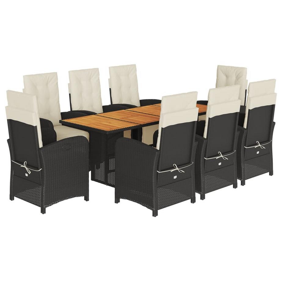 Garten essgruppe poly-rattan