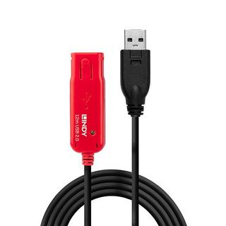 LINDY  42782 cavo USB 12 m USB 2.0 USB A Nero 