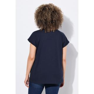 Ulla Popken Enjoy Oversize Girocollo Mezze Maniche T-Shirt  