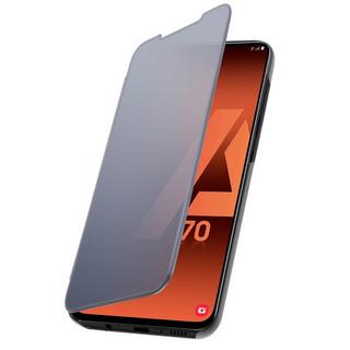 Avizar  Étui Folio Miroir Galaxy A70 Noir 