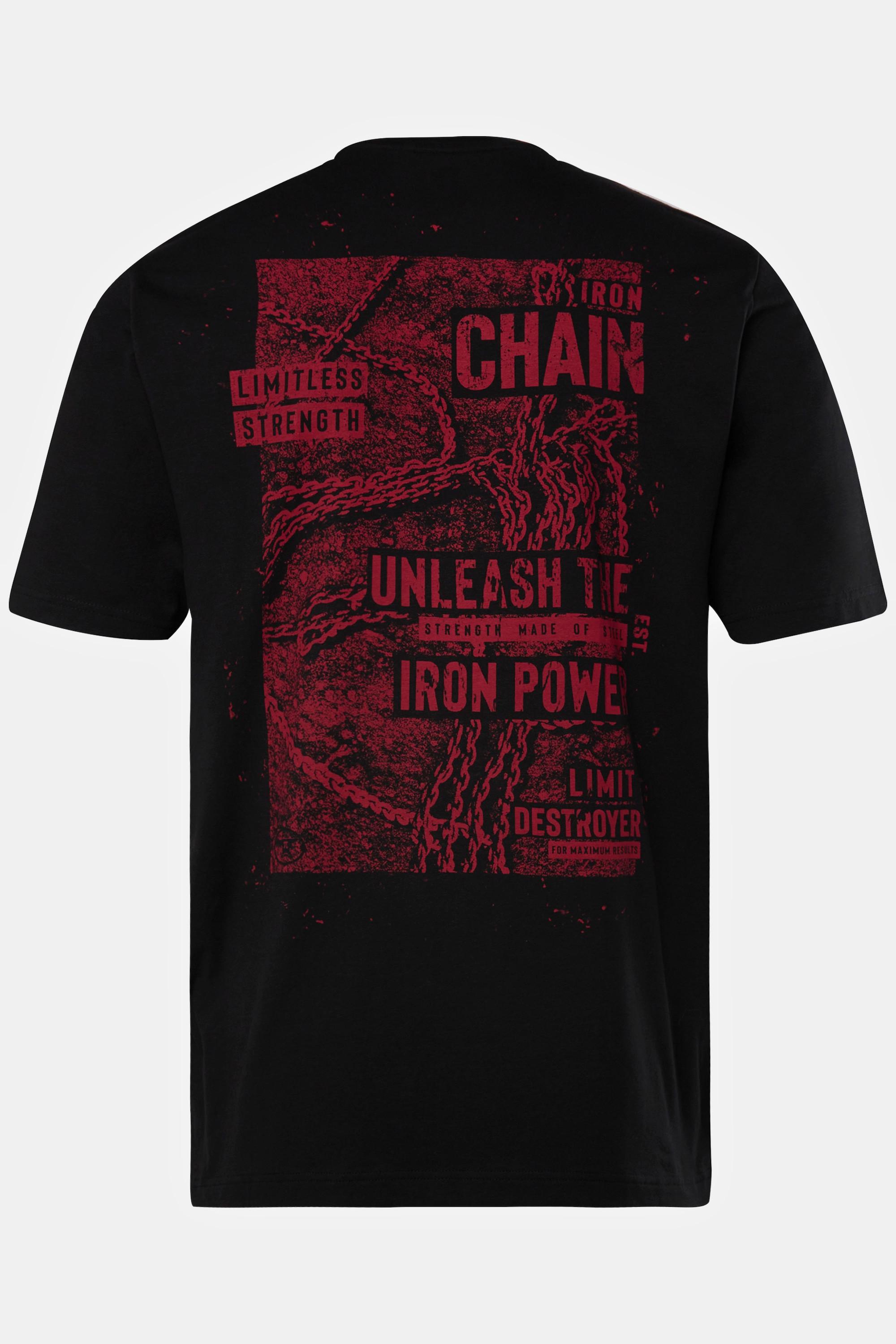 JP1880  T-shirt Iron Anvil, collection Fitness. x DK. Manches courtes et imprimé au dos. Technologie FLEXNAMIC®. 