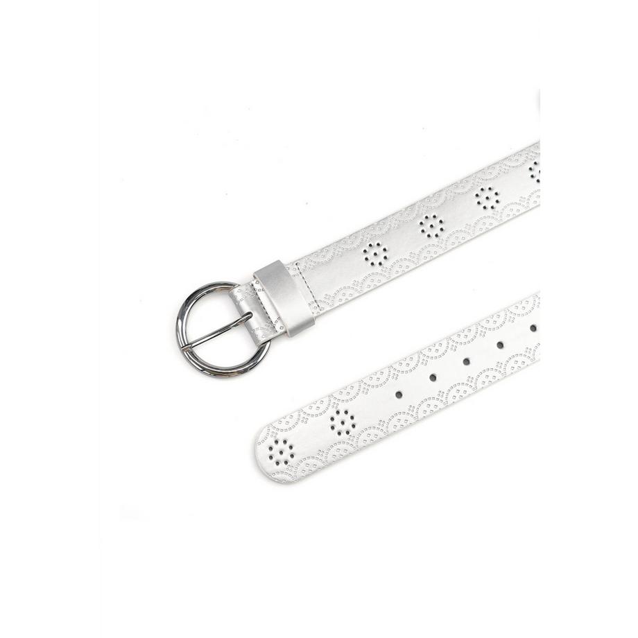 AVANT-GARDE PARIS  Ceinture designer contemporaine à boucle ronde 