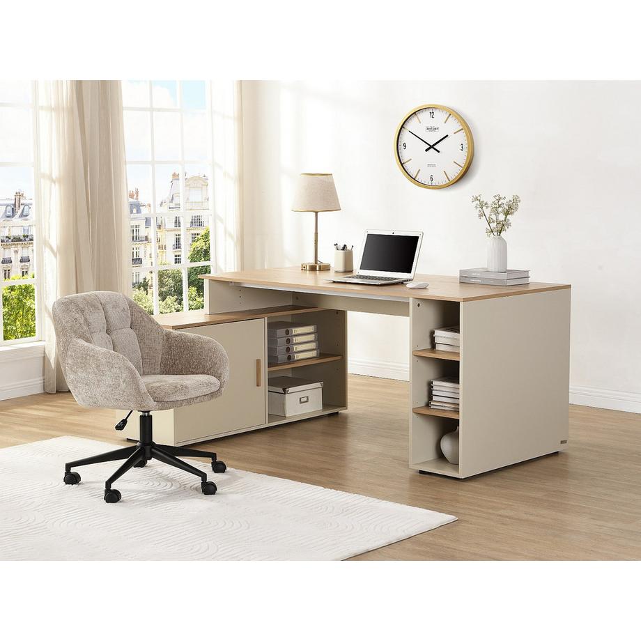 Vente-unique Bürostuhl ohne Armlehnen LASSANDRA  