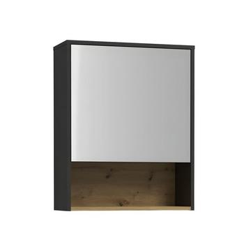 Badezimmer Spiegelschrank - Anthrazit - 60 cm - YANGRA