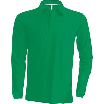 langärmeliges polo-shirt